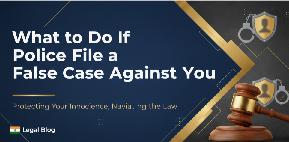 What to Do If Police File a False Case Against You